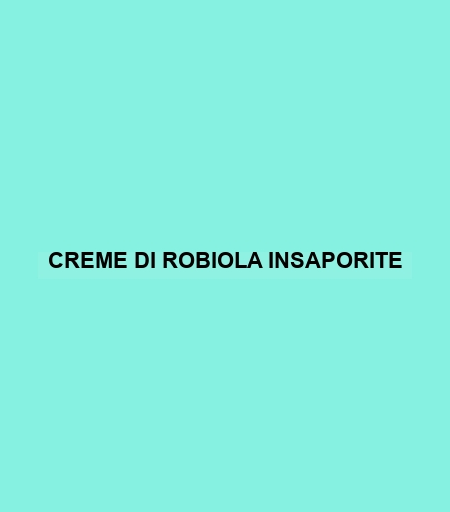 Creme Di Robiola Insaporite