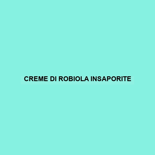 Creme Di Robiola Insaporite