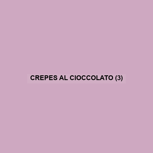 Crepes Al Cioccolato (3)