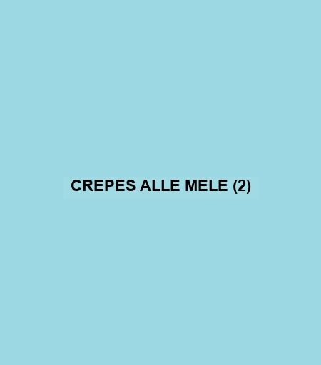 Crepes Alle Mele (2)