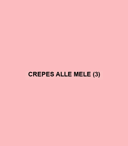 Crepes Alle Mele (3)