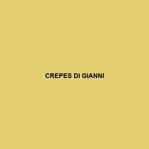 Crepes Di Gianni