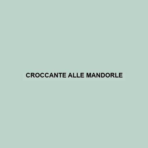 Croccante Alle Mandorle