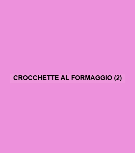 Crocchette Al Formaggio (2)