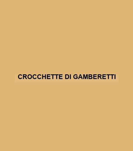 Crocchette Di Gamberetti