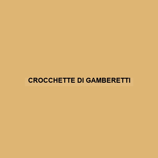 Crocchette Di Gamberetti