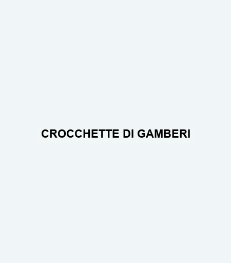 Crocchette Di Gamberi