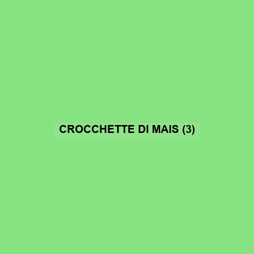 Crocchette Di Mais (3)