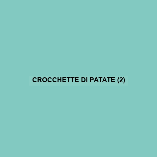 Crocchette Di Patate (2)