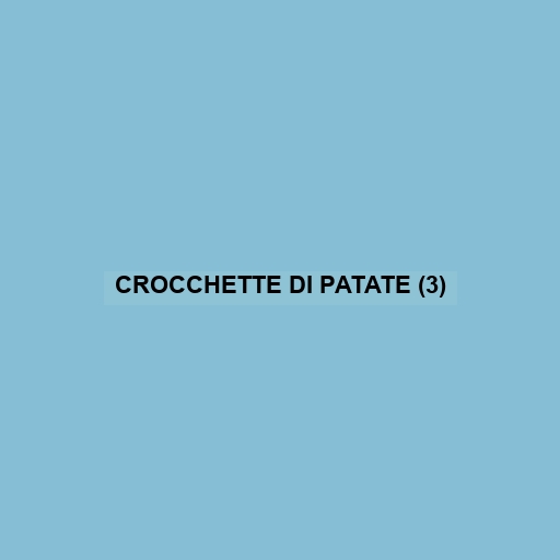 Crocchette Di Patate (3)