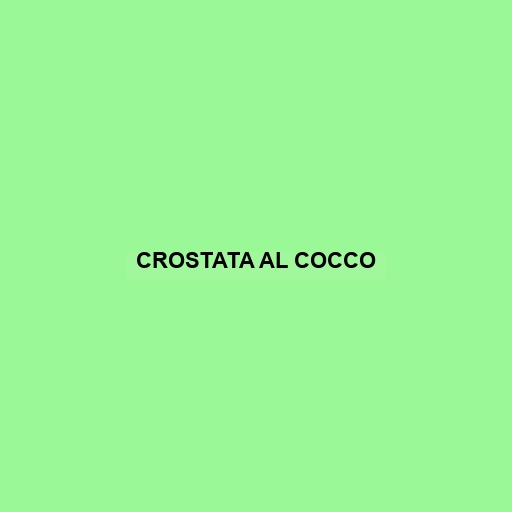 Crostata Al Cocco