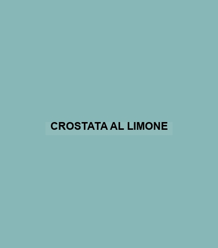 Crostata Al Limone