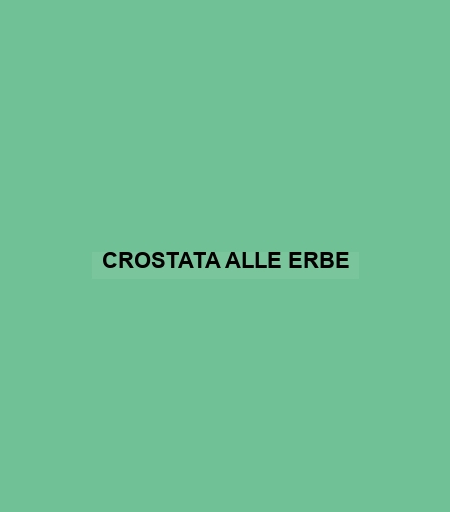 Crostata Alle Erbe