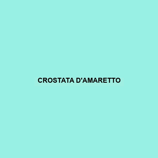 Crostata D'amaretto