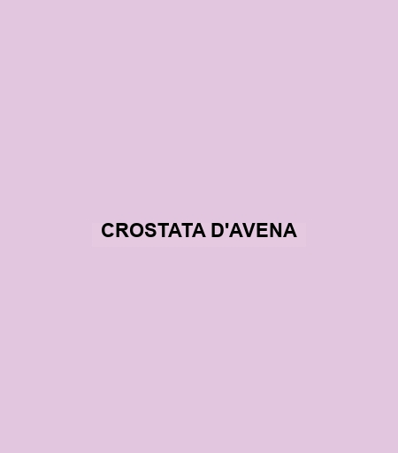 Crostata D'avena