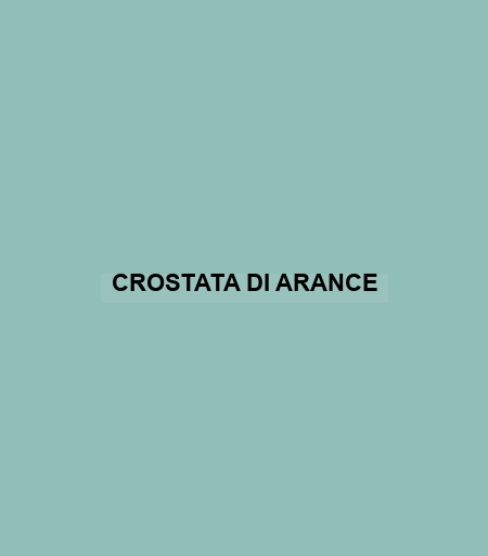 Crostata Di Arance