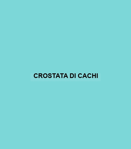 Crostata Di Cachi