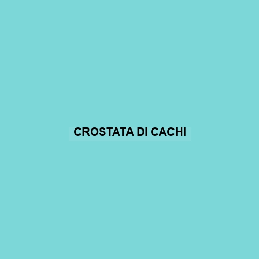 Crostata Di Cachi