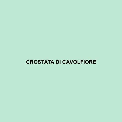 Crostata Di Cavolfiore