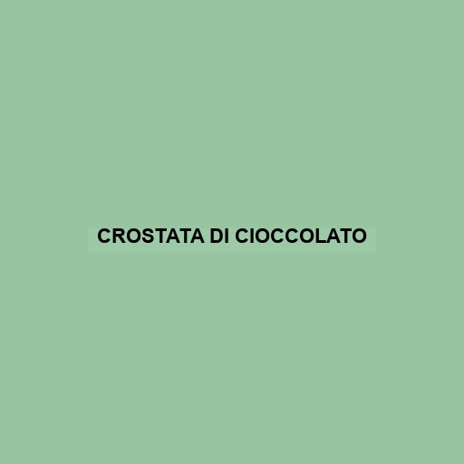 Crostata Di Cioccolato