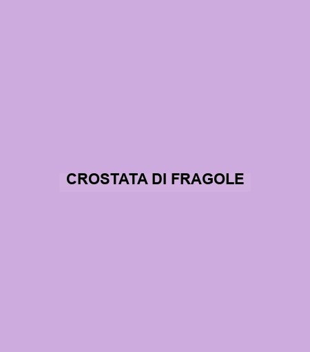 Crostata Di Fragole