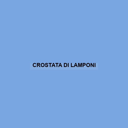 Crostata Di Lamponi