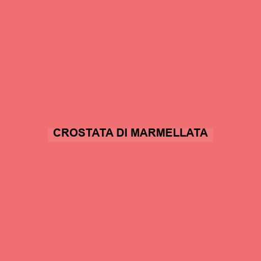 Crostata Di Marmellata