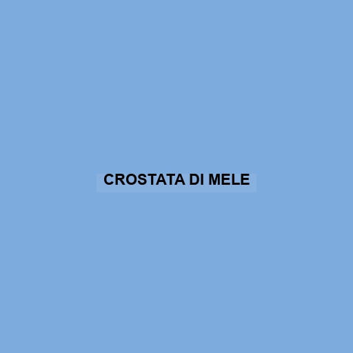 Crostata Di Mele