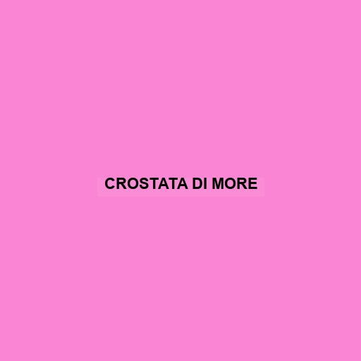 Crostata Di More