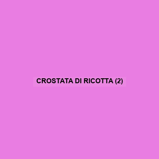 Crostata Di Ricotta (2)