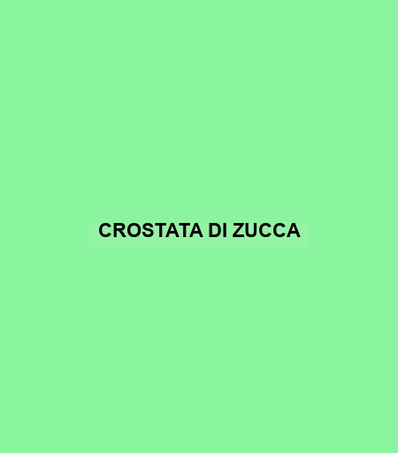 Crostata Di Zucca