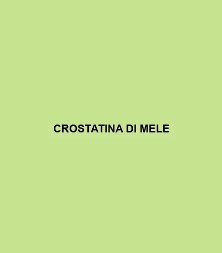 Crostatina Di Mele