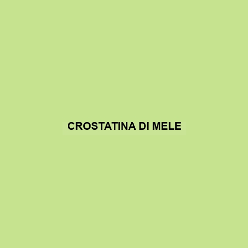 Crostatina Di Mele