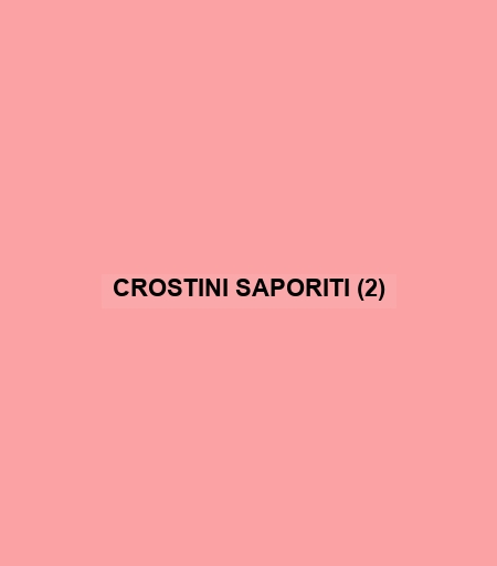 Crostini Saporiti (2)