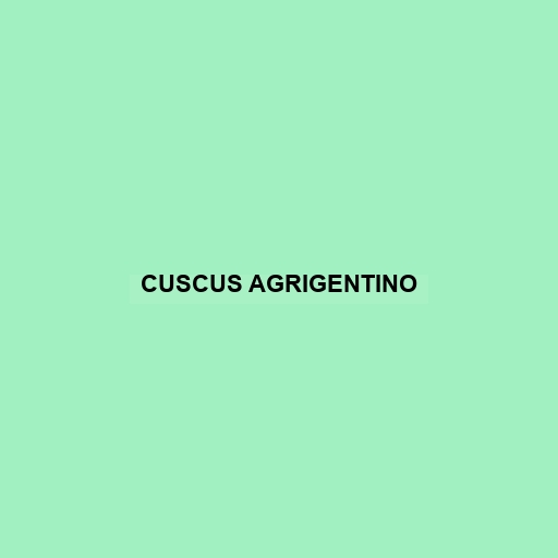 Cuscus Agrigentino