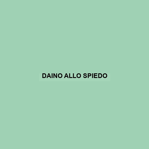 Daino Allo Spiedo