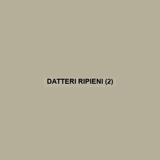 Datteri Ripieni (2)