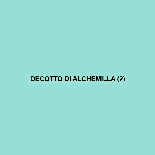 Decotto Di Alchemilla (2)