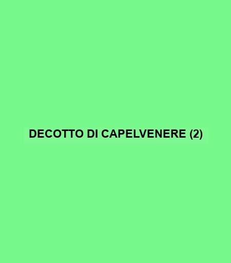 Decotto Di Capelvenere (2)