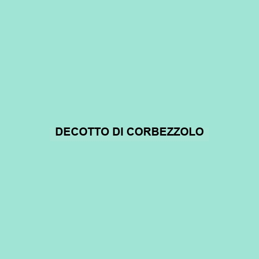 Decotto Di Corbezzolo