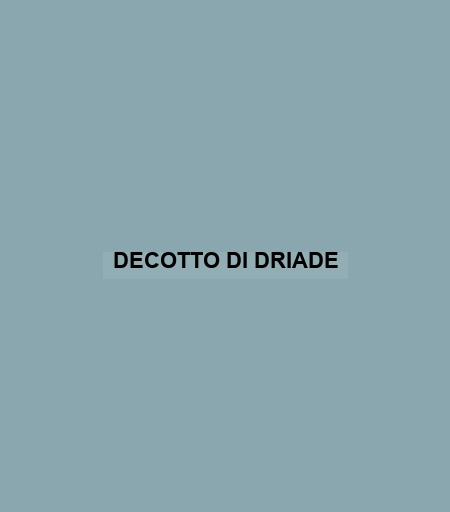 Decotto Di Driade