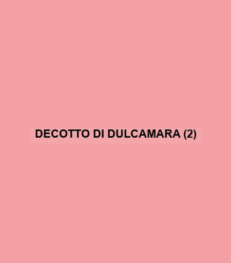 Decotto Di Dulcamara (2)