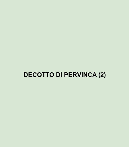 Decotto Di Pervinca (2)